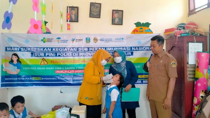 Pelaksanaan Sub Pekan Imunisasi Nasional Pin Polio Di Puskesmas